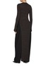 Back View - Click To Enlarge - LA COLLECTION - Ivy Open Side Cotton Cashmere Knit Dress