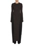 Main View - Click To Enlarge - LA COLLECTION - Ivy Open Side Cotton Cashmere Knit Dress