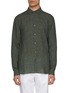 Main View - Click To Enlarge - ORLEBAR BROWN - Giles Stitched Linen T-Shirt