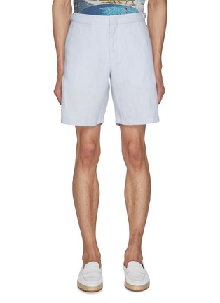 Main View - Click To Enlarge - ORLEBAR BROWN - Norwich Linen Shorts
