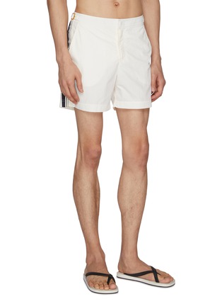 Figure View - Click To Enlarge - ORLEBAR BROWN - Bulldog Border Tape Swim Shorts