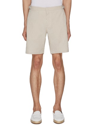 Main View - Click To Enlarge - ORLEBAR BROWN - Norwich Seersucker Shorts