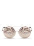 Main View - Click To Enlarge - MATTHEW WILLIAMSON - Leaf cutout flip cover metal round sunglasses