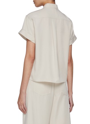 Back View - Click To Enlarge - THEORY - Band Collar Shirt