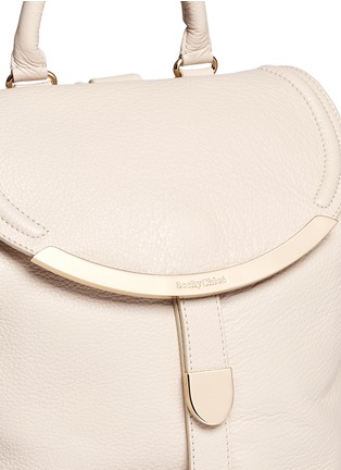 Detail View - Click To Enlarge - SEE BY CHLOÉ - 'Lizzie' leather backpack