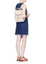 Figure View - Click To Enlarge - SEE BY CHLOÉ - 'Lizzie' leather backpack