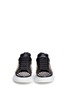 Front View - Click To Enlarge - ALEXANDER MCQUEEN - Chunky outsole mix stud leather sneakers