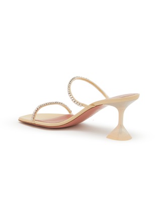  - AMINA MUADDI - Gilda 70 PVC Heeled Sandals