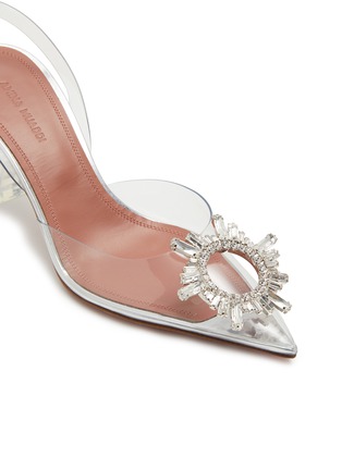 Detail View - Click To Enlarge - AMINA MUADDI - Begum 70 PVC Slingback Heels