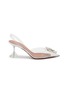 Main View - Click To Enlarge - AMINA MUADDI - Begum 70 PVC Slingback Heels