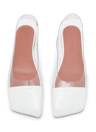 Detail View - Click To Enlarge - AMINA MUADDI - Ane PVC Slingback Flats