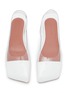 Detail View - Click To Enlarge - AMINA MUADDI - Ane PVC Slingback Flats