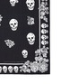 Detail View - Click To Enlarge - ALEXANDER MCQUEEN - 'Spitalfield' skull print silk scarf