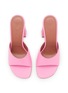 Detail View - Click To Enlarge - AMINA MUADDI - Brigitte 95 Leather Heeled Sandals