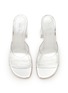 Detail View - Click To Enlarge - AMINA MUADDI - Brigitte 95 PVC Heeled Sandals