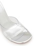 Detail View - Click To Enlarge - AMINA MUADDI - Brigitte 95 PVC Heeled Sandals