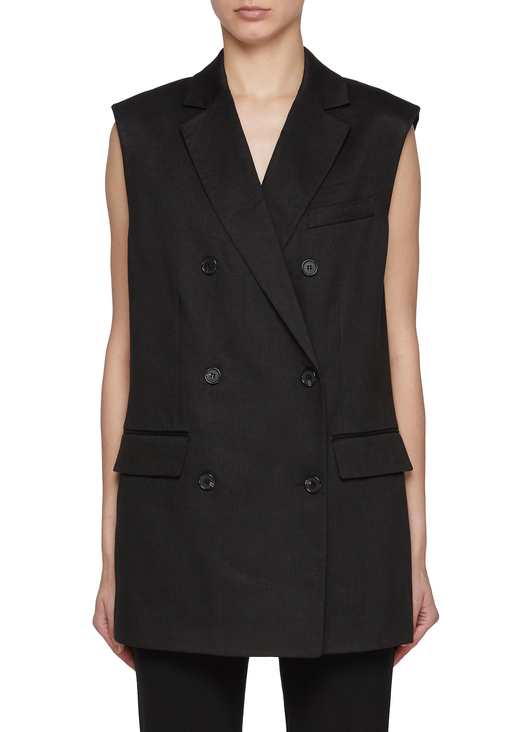 Womens blazer vest on sale