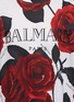  - BALMAIN - Vintage Rose Print T-Shirt