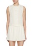 Main View - Click To Enlarge - THEORY - Button Up Sleeveless Top