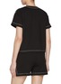 Back View - Click To Enlarge - THEORY - Contrast Trim Jersey T-shirt
