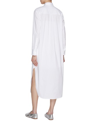 Back View - Click To Enlarge - THEORY - Oversized Lined Shirt Dress