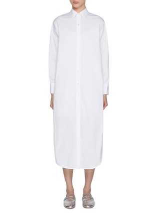 Main View - Click To Enlarge - THEORY - Oversized Lined Shirt Dress