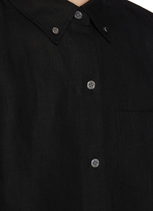  - THEORY - Cotton Crop Shirt