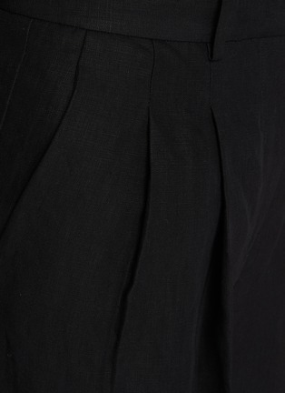  - THEORY - Pleated Linen Trousers