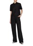 Figure View - Click To Enlarge - THEORY - Pleated Linen Trousers