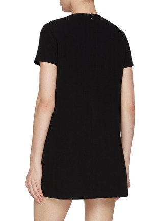 Back View - Click To Enlarge - THEORY - Two Pocket Mini Dress