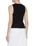 Back View - Click To Enlarge - THEORY - Contrast Trim Wool Knit Top