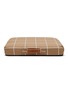 Main View - Click To Enlarge - LAY LO - Grid Small Dog Bed — Tan
