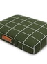 Detail View - Click To Enlarge - LAY LO - Grid Small Dog Bed — Green