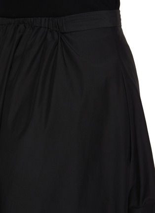  - THEORY - Flared Cotton Blend Midi Skirt