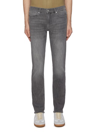 Main View - Click To Enlarge - FRAME - L'homme Slim Medium Wash Jeans