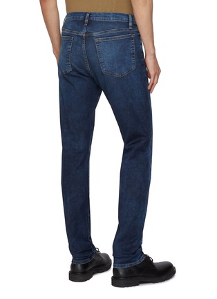 Back View - Click To Enlarge - FRAME - L'Homme Athletic Cotton Blend Jeans
