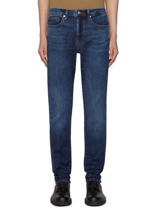 Main View - Click To Enlarge - FRAME - L'Homme Athletic Cotton Blend Jeans