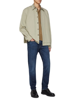 Figure View - Click To Enlarge - FRAME - L'Homme Athletic Cotton Blend Jeans