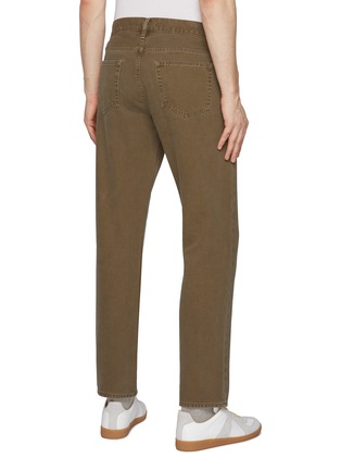 Back View - Click To Enlarge - FRAME - The Straight Medium Wash Jeans