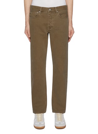Main View - Click To Enlarge - FRAME - The Straight Medium Wash Jeans