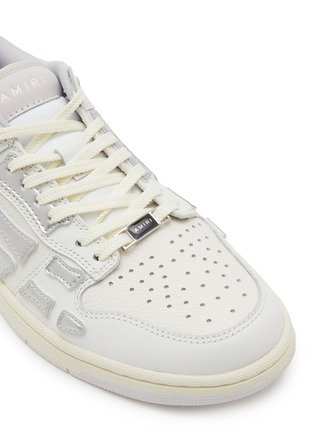 Detail View - Click To Enlarge - AMIRI - Skel Top Leather Low Top Women's Sneakers