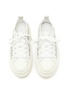 Detail View - Click To Enlarge - AMIRI - Starts Court Platform Leather Low Top Women's Sneakers