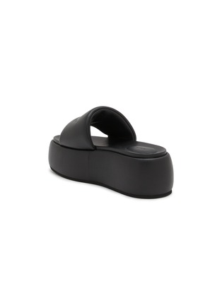  - AMIRI - Script Leather Platform Sandals