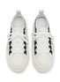 Detail View - Click To Enlarge - AMIRI - Starts Court Platform Leather Low Top Women's Sneakers