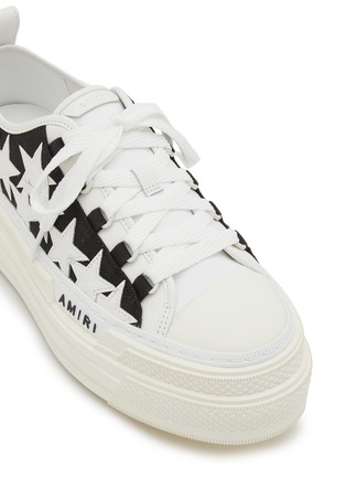 Detail View - Click To Enlarge - AMIRI - Starts Court Platform Leather Low Top Women's Sneakers