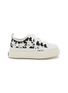 Main View - Click To Enlarge - AMIRI - Starts Court Platform Leather Low Top Women's Sneakers