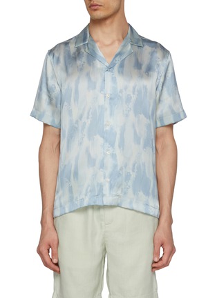 Main View - Click To Enlarge - FRESCOBOL CARIOCA - Roberto Seascape Silk Shirt