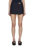 Main View - Click To Enlarge - VALENTINO GARAVANI - Crepe Couture Wool Silk Skorts