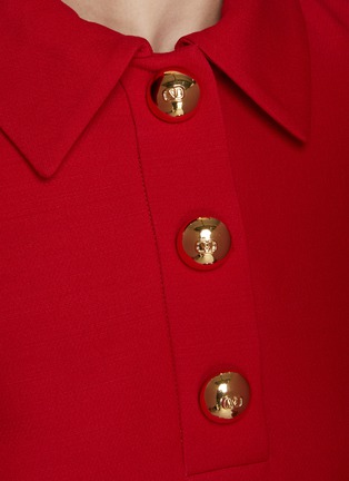  - VALENTINO GARAVANI - Crepe Couture Wool Silk Dress