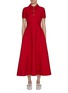 Main View - Click To Enlarge - VALENTINO GARAVANI - Crepe Couture Wool Silk Dress